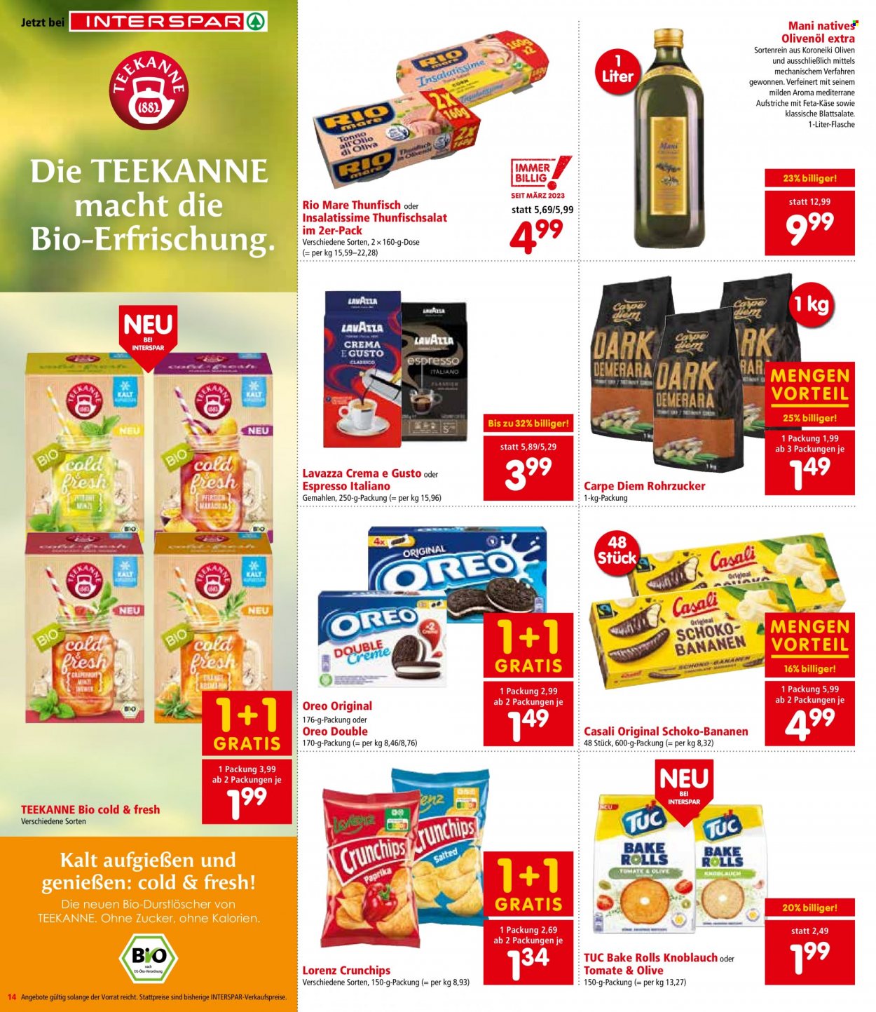 Angebote INTERSPAR - 22.6.2023 - 5.7.2023. Seite 14