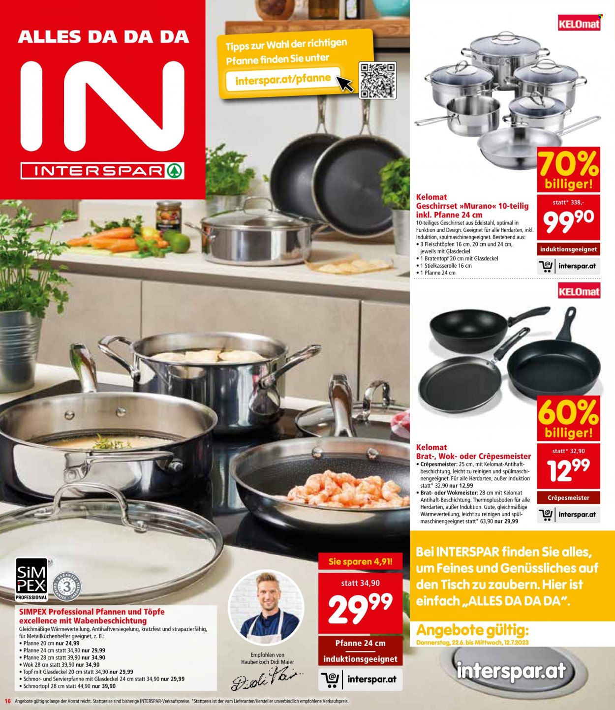 Angebote INTERSPAR - 22.6.2023 - 5.7.2023. Seite 16