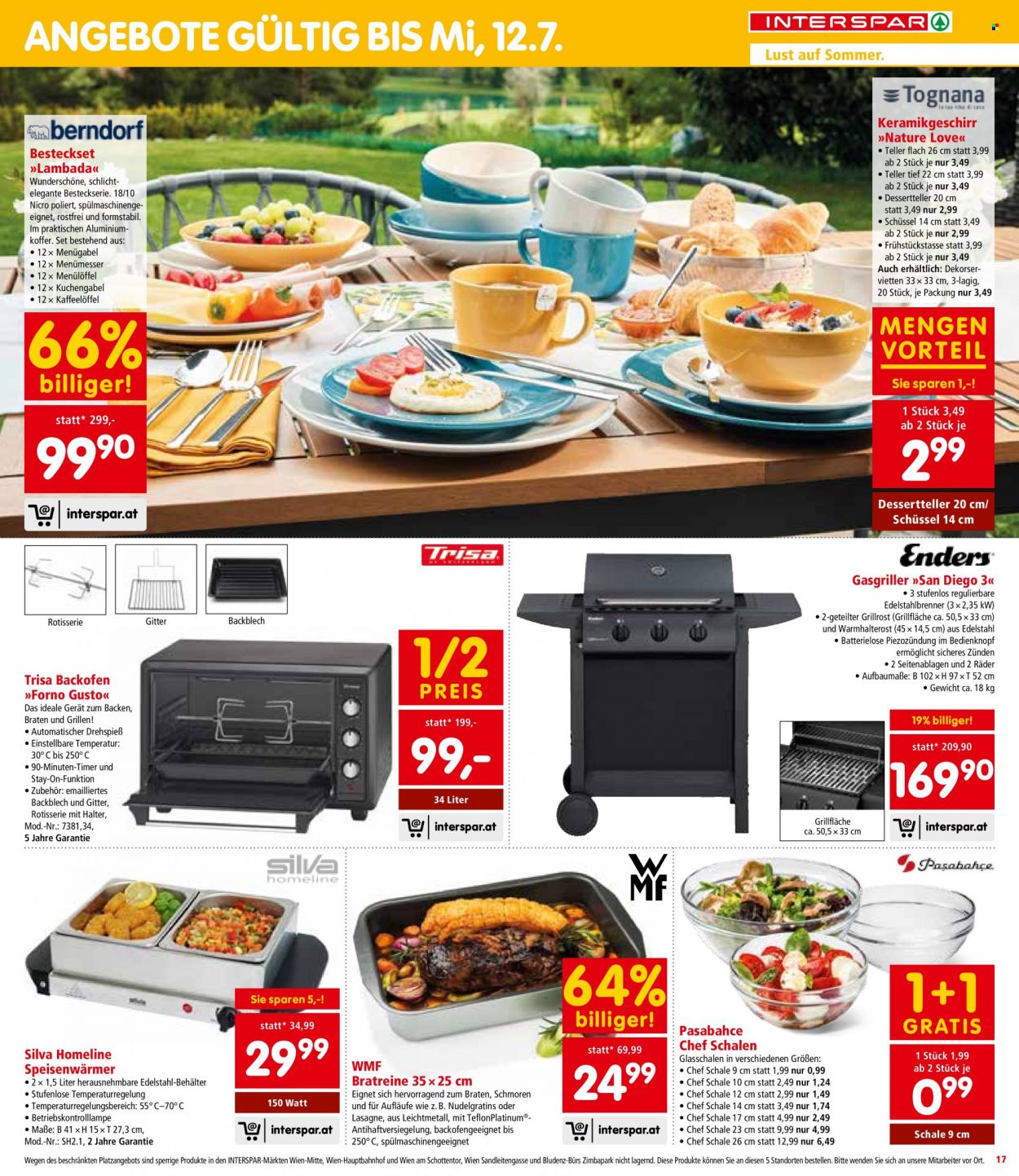 Angebote INTERSPAR - 22.6.2023 - 5.7.2023. Seite 17