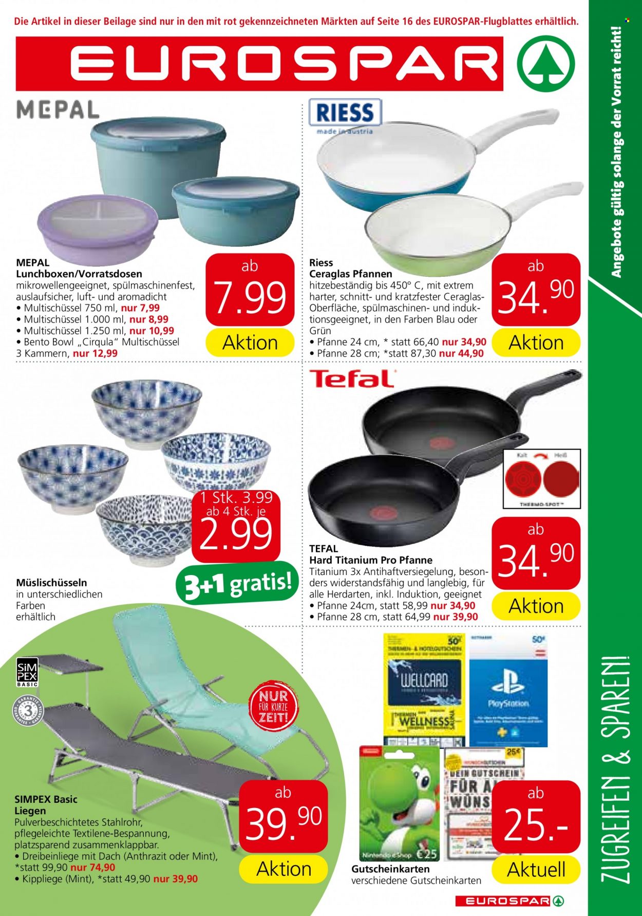 Angebote EUROSPAR - 22.6.2023 - 5.7.2023. Seite 1
