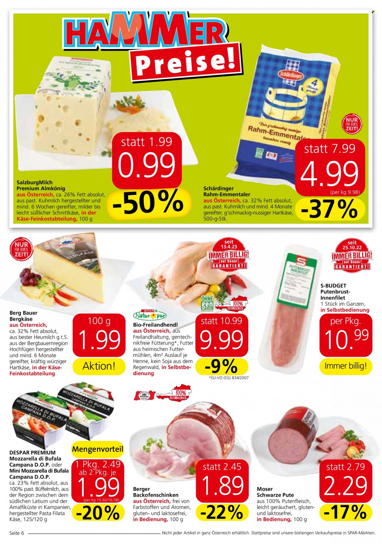 Angebote SPAR - 22.6.2023 - 5.7.2023. Seite 6