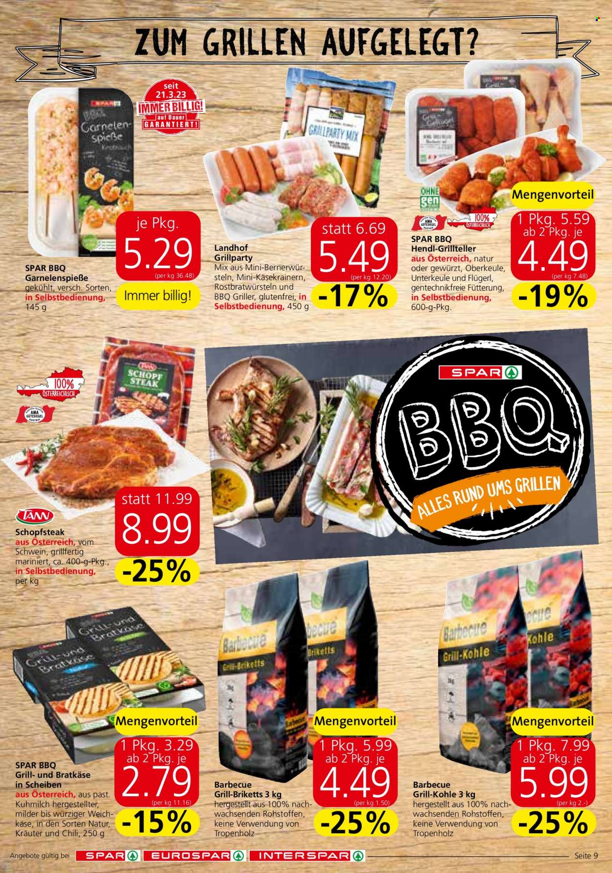 Angebote INTERSPAR - 22.6.2023 - 5.7.2023. Seite 9