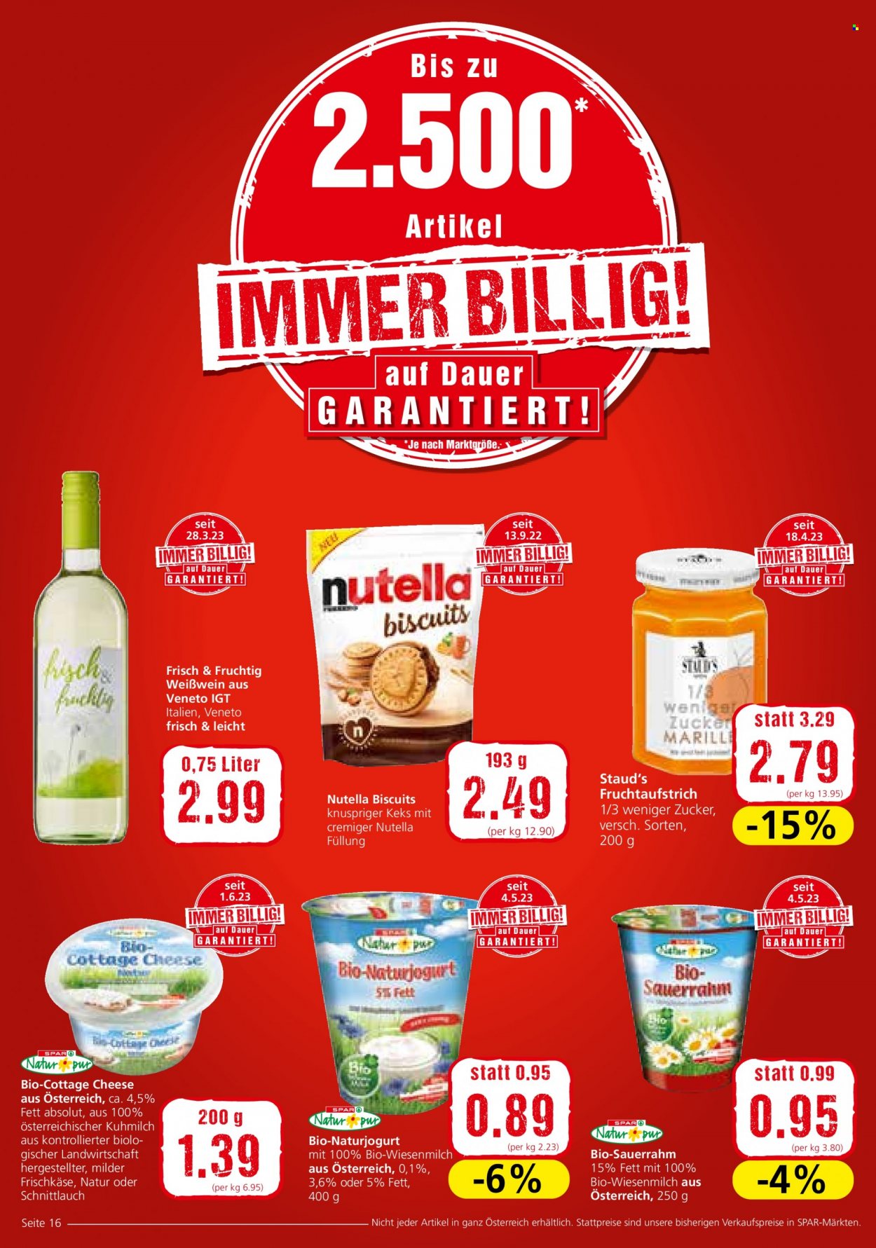 Angebote INTERSPAR - 22.6.2023 - 5.7.2023. Seite 16