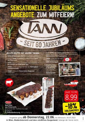 Angebote INTERSPAR - 22.6.2023 - 5.7.2023.