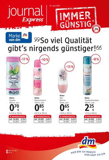 Angebote dm drogerie.