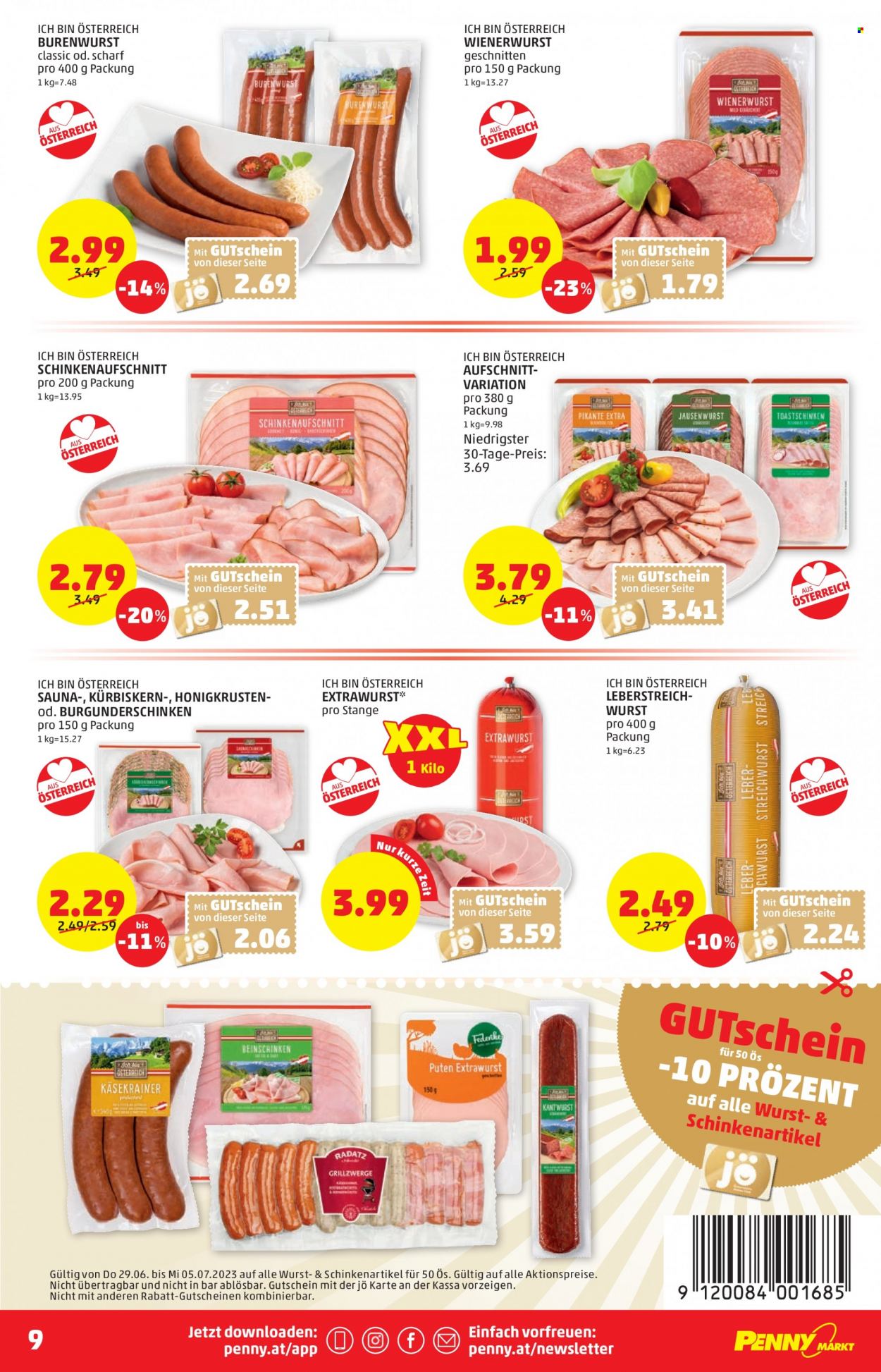 Angebote Penny - 29.6.2023 - 5.7.2023. Seite 9