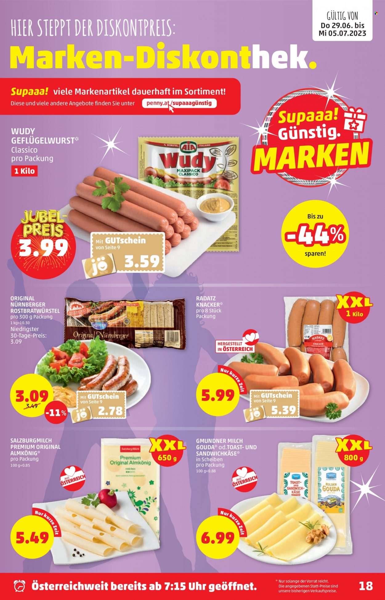 Angebote Penny - 29.6.2023 - 5.7.2023. Seite 18