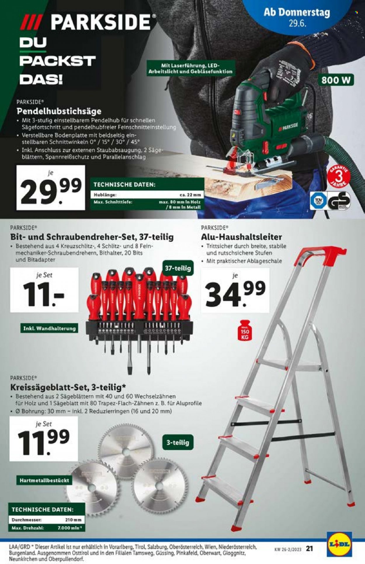 Angebote Lidl - 29.6.2023 - 5.7.2023. Seite 23