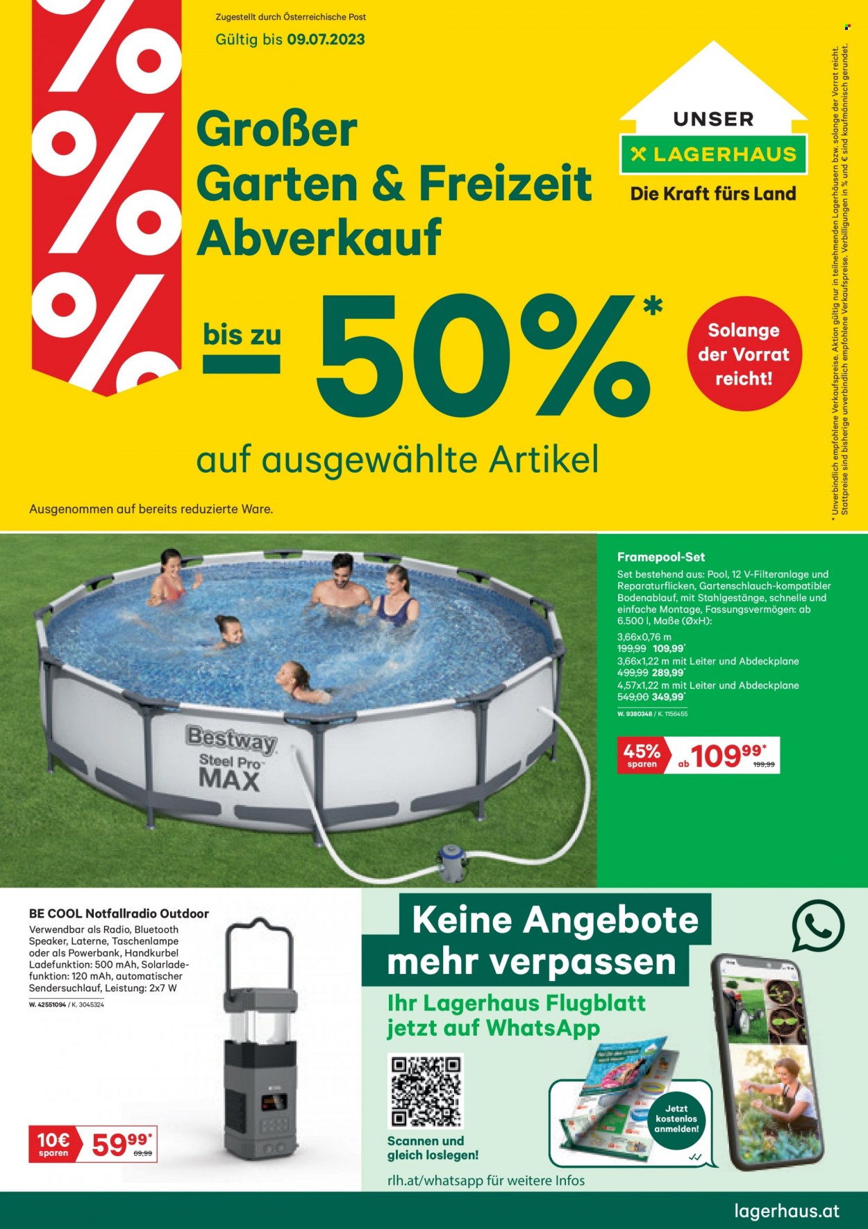 Angebote Lagerhaus - 26.6.2023 - 9.7.2023. Seite 1