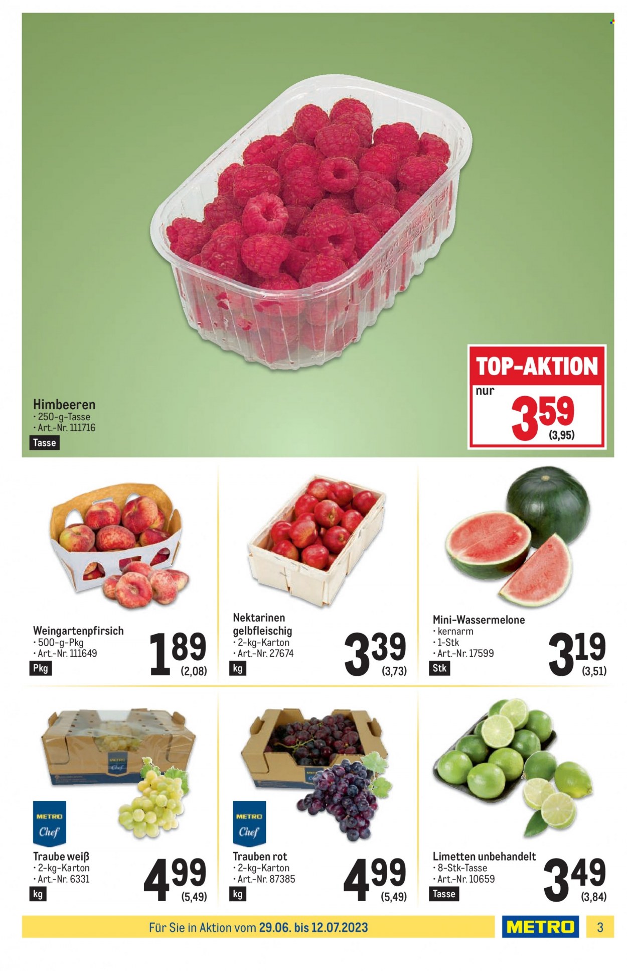 Angebote Metro - 29.6.2023 - 12.7.2023. Seite 3