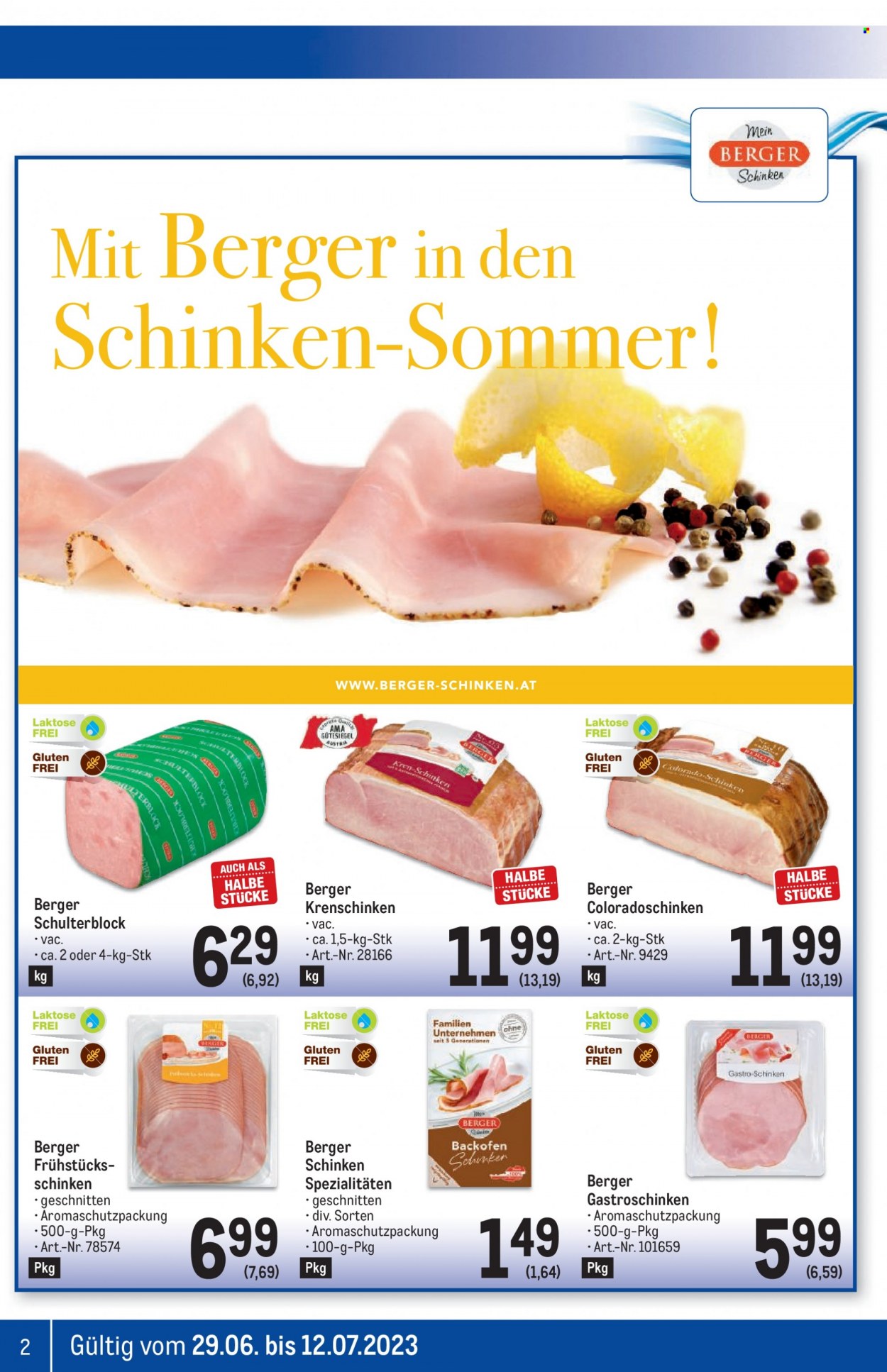 Angebote Metro - 29.6.2023 - 12.7.2023. Seite 2