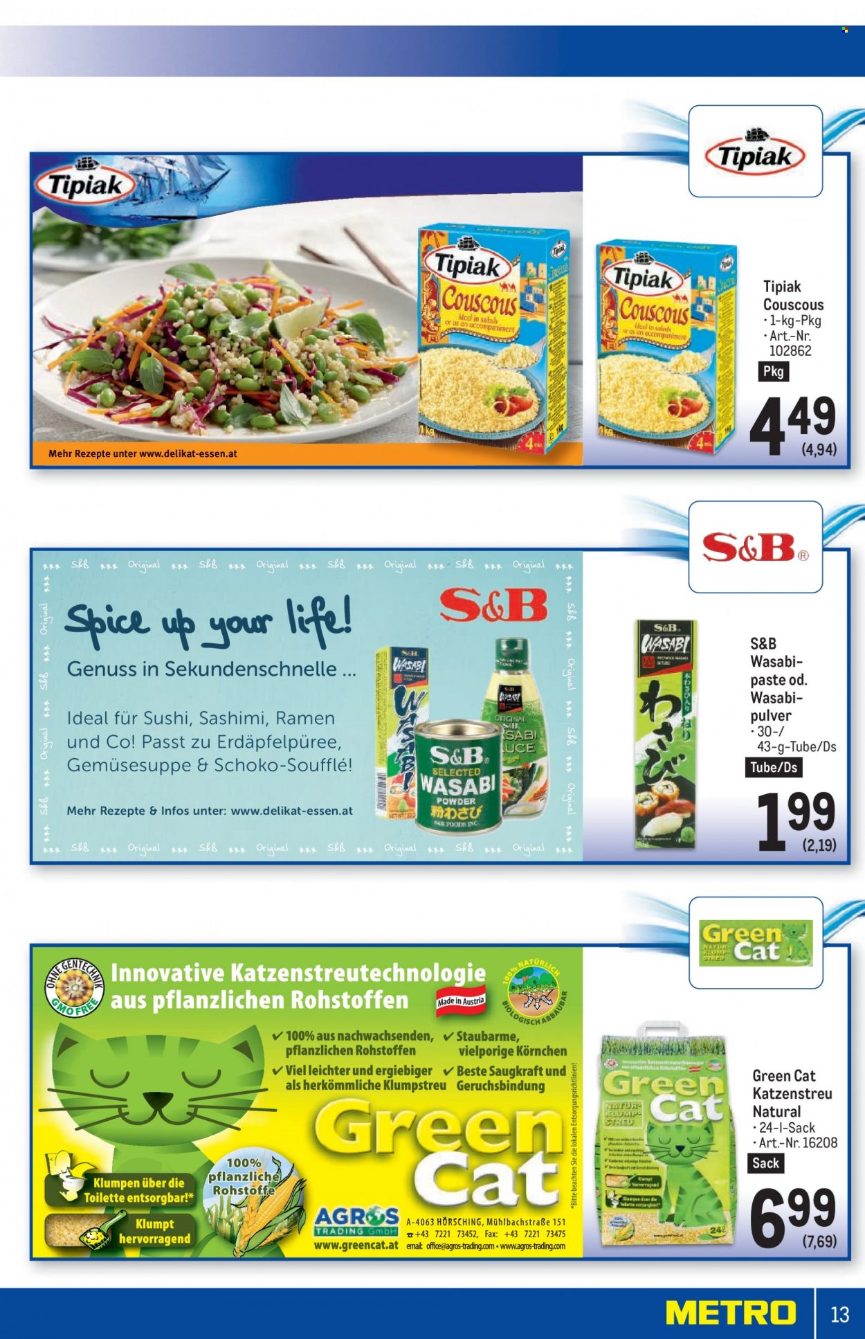 Angebote Metro - 29.6.2023 - 12.7.2023. Seite 13