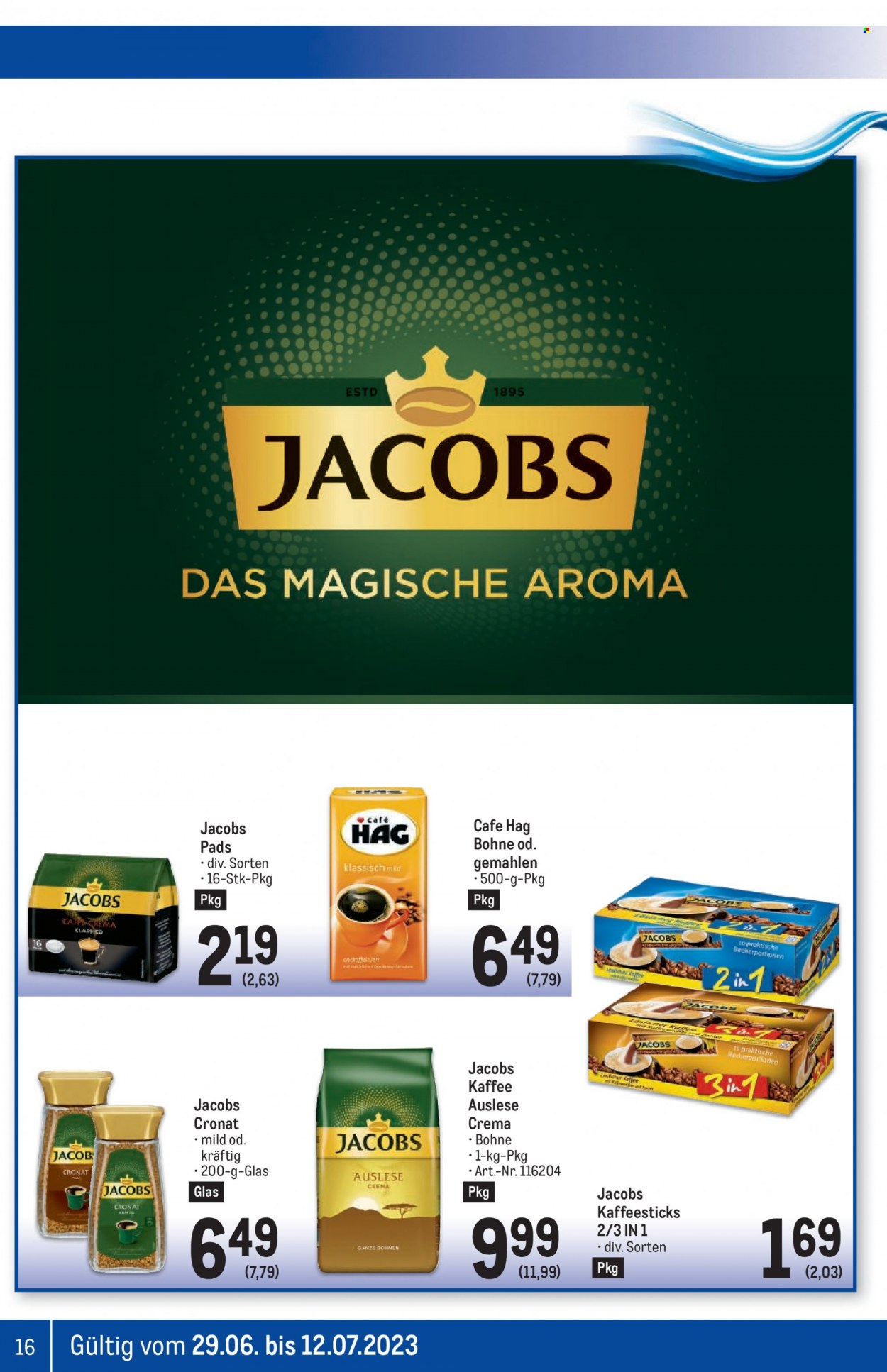 Angebote Metro - 29.6.2023 - 12.7.2023. Seite 16