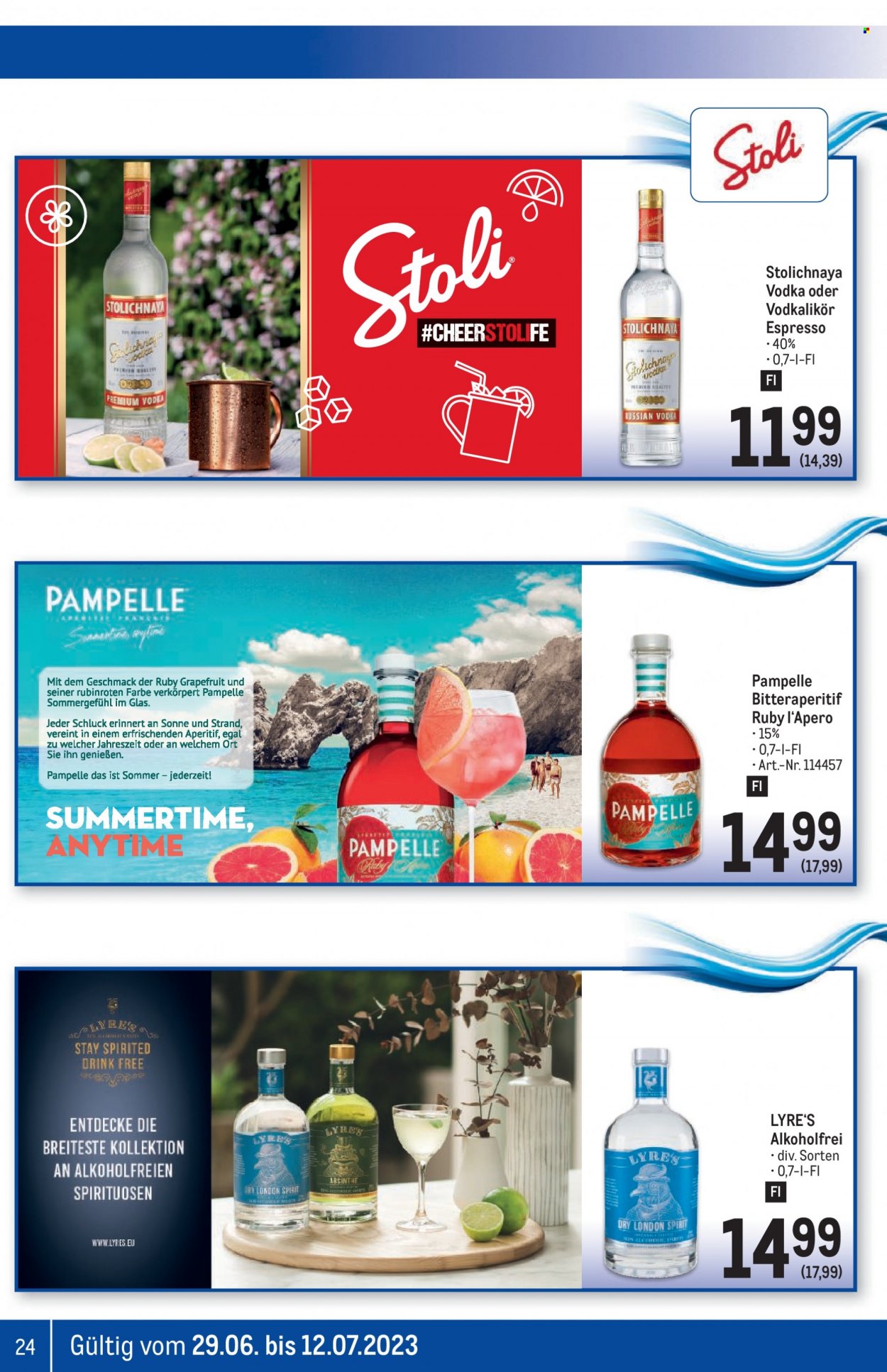 Angebote Metro - 29.6.2023 - 12.7.2023. Seite 24