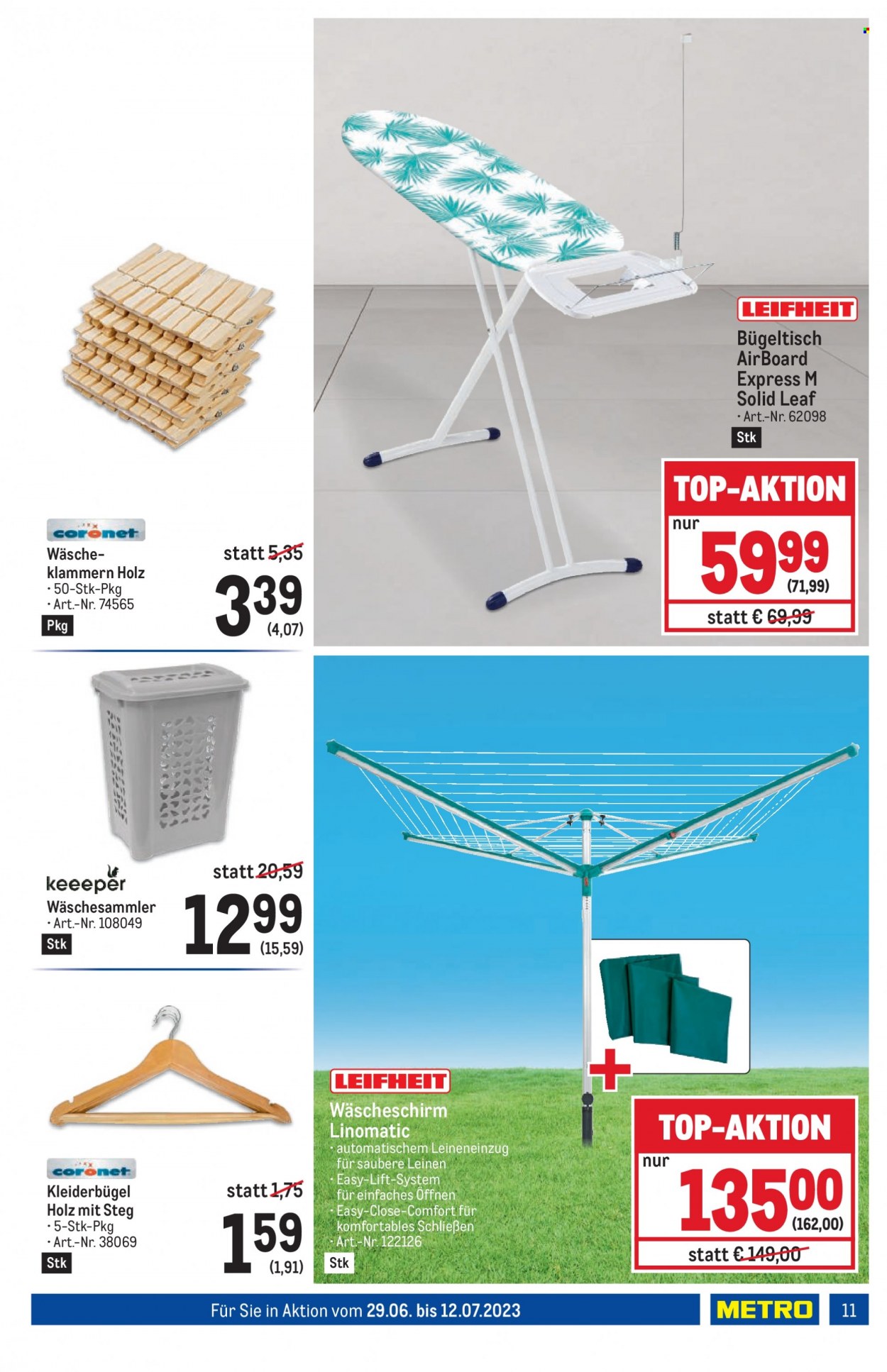 Angebote Metro - 29.6.2023 - 12.7.2023. Seite 11