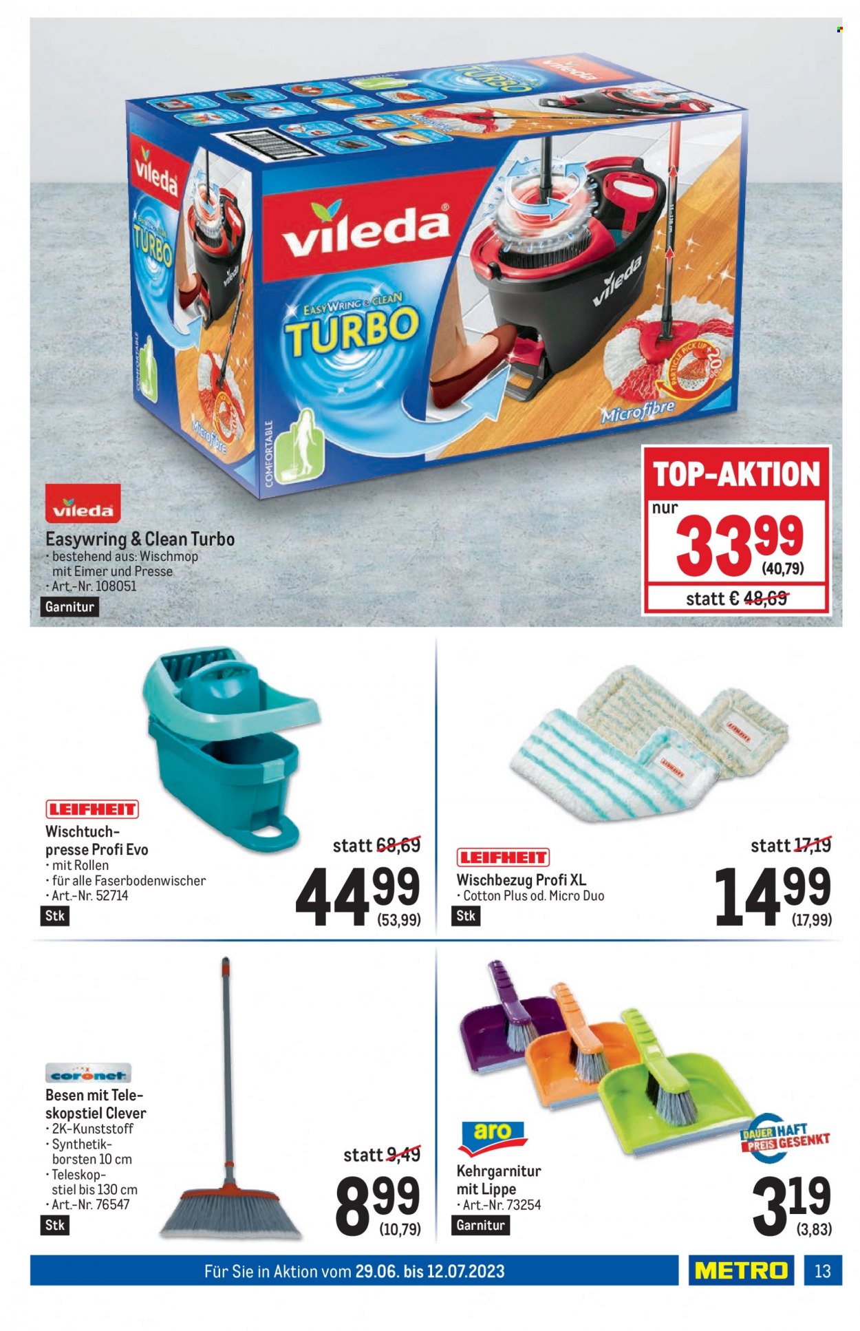 Angebote Metro - 29.6.2023 - 12.7.2023. Seite 13