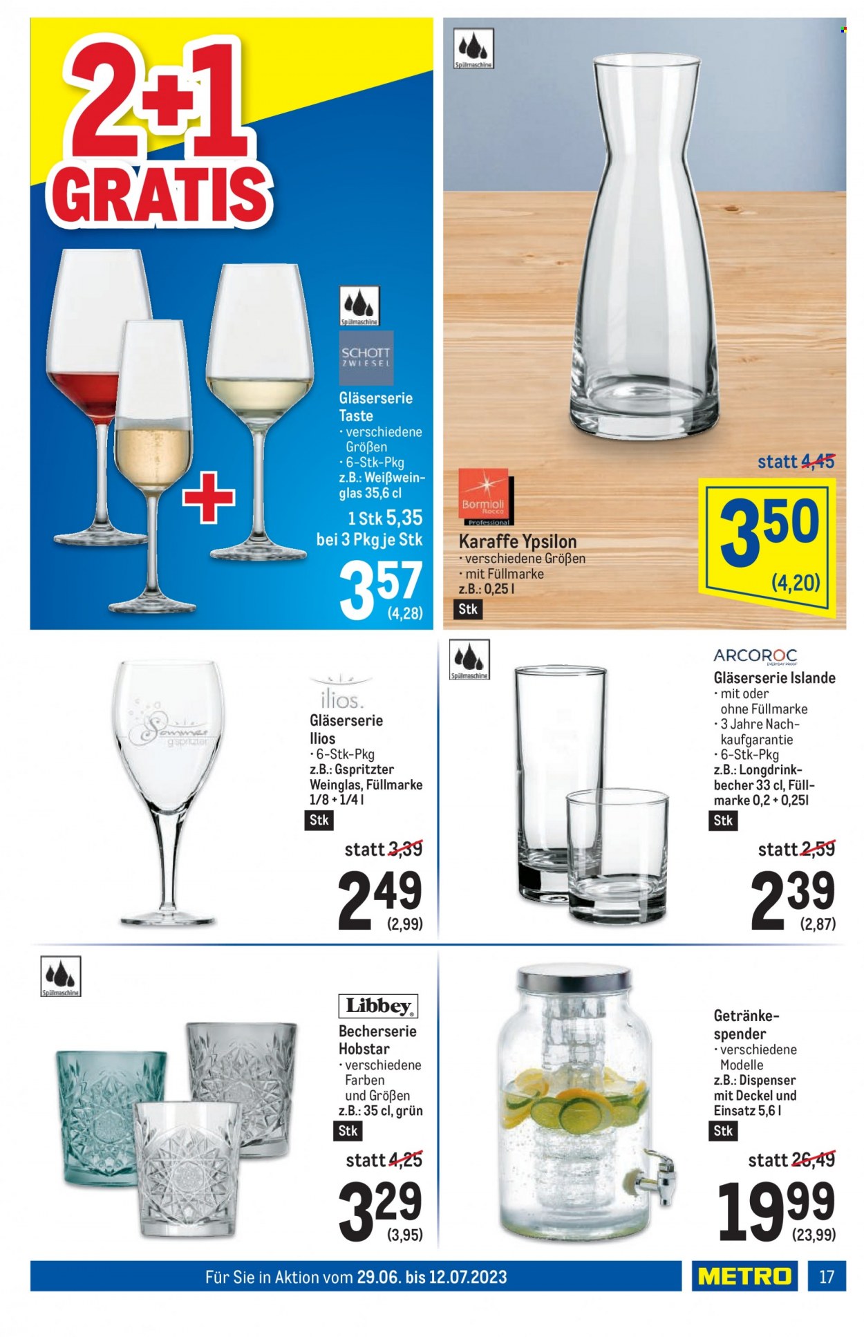 Angebote Metro - 29.6.2023 - 12.7.2023. Seite 17
