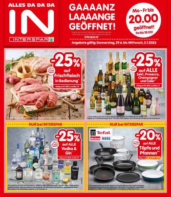 Angebote INTERSPAR - 29.6.2023 - 5.7.2023.