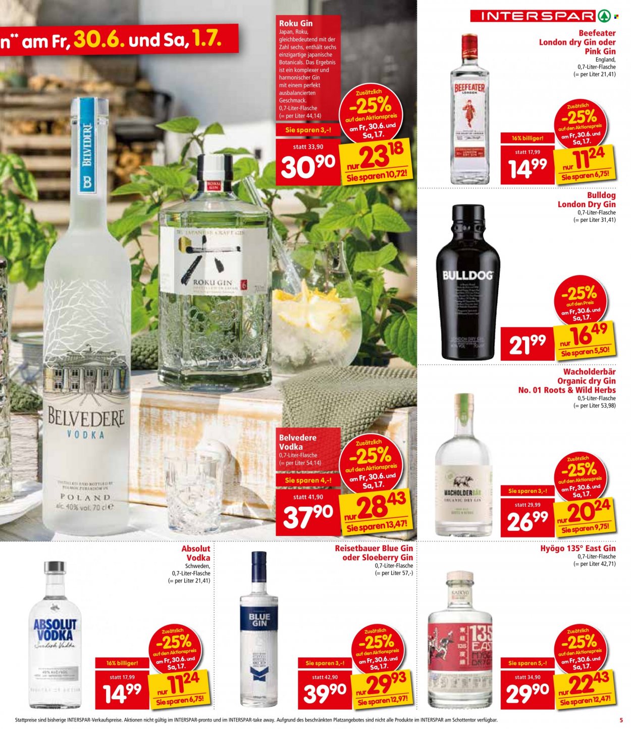 Angebote INTERSPAR - 29.6.2023 - 5.7.2023. Seite 5