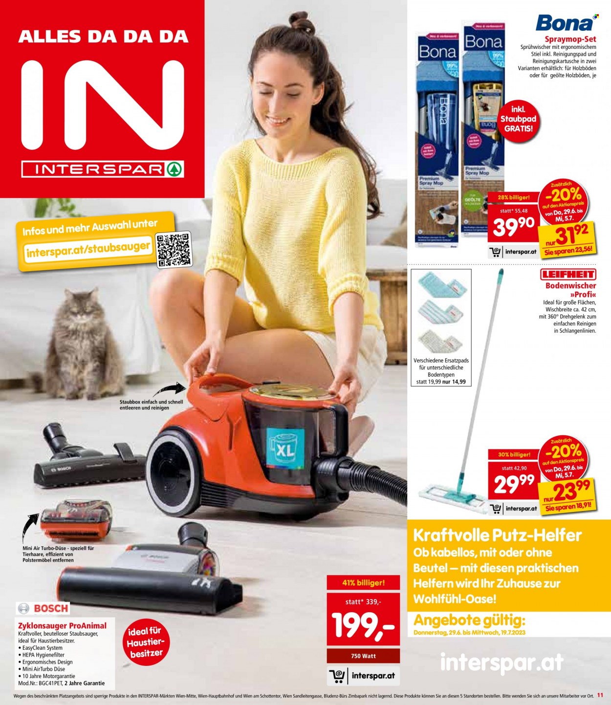Angebote INTERSPAR - 29.6.2023 - 5.7.2023. Seite 11