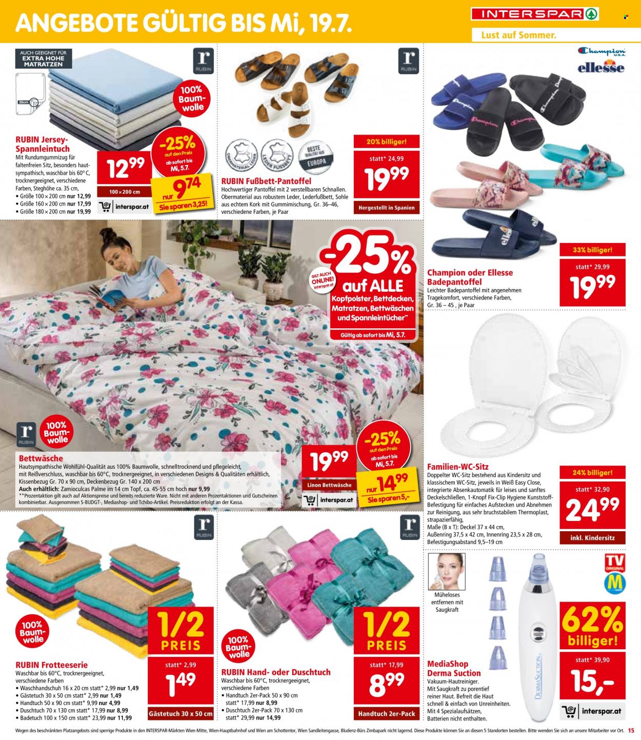 Angebote INTERSPAR - 29.6.2023 - 5.7.2023. Seite 15