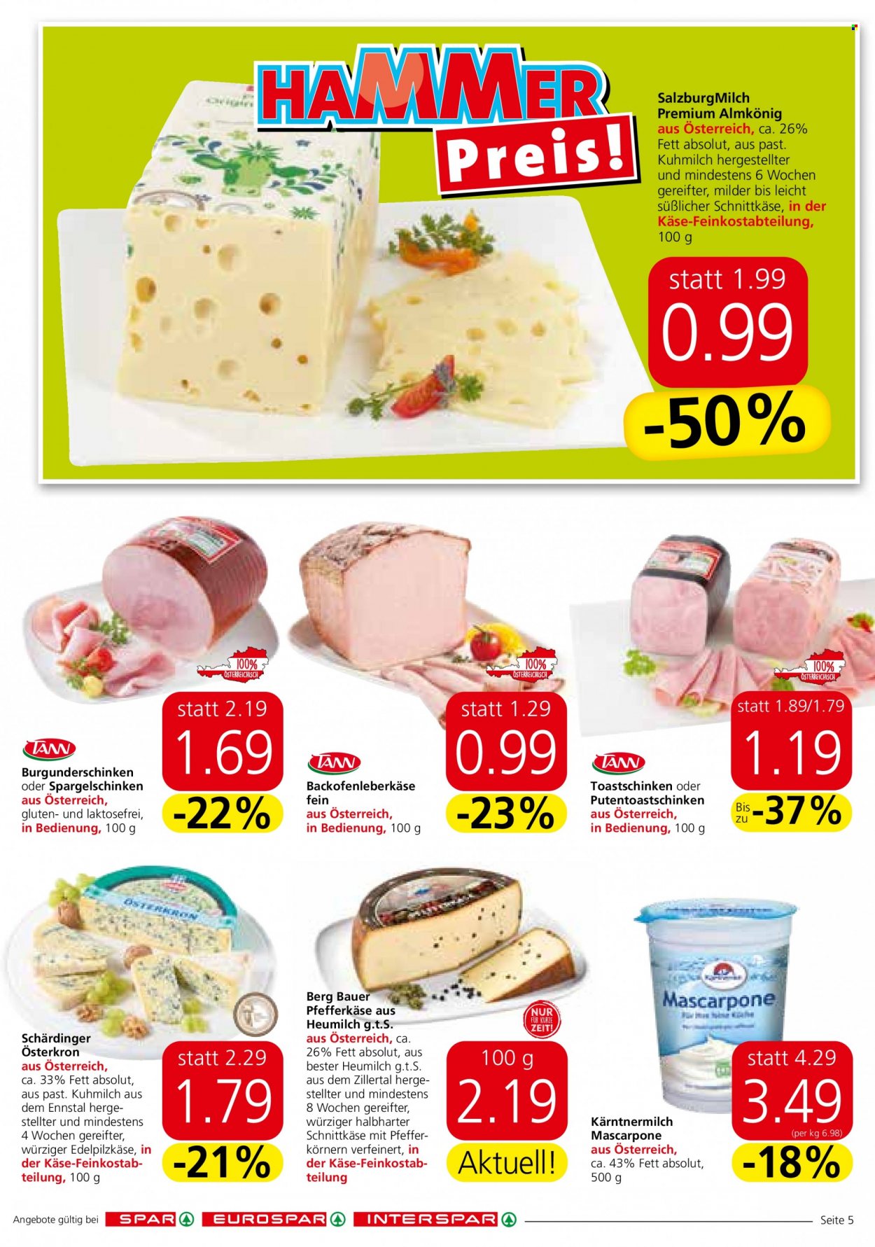 Angebote INTERSPAR - 29.6.2023 - 5.7.2023. Seite 5
