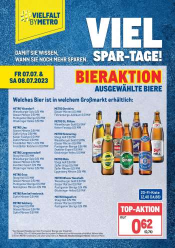 Angebote Metro - 7.7.2023 - 8.7.2023.