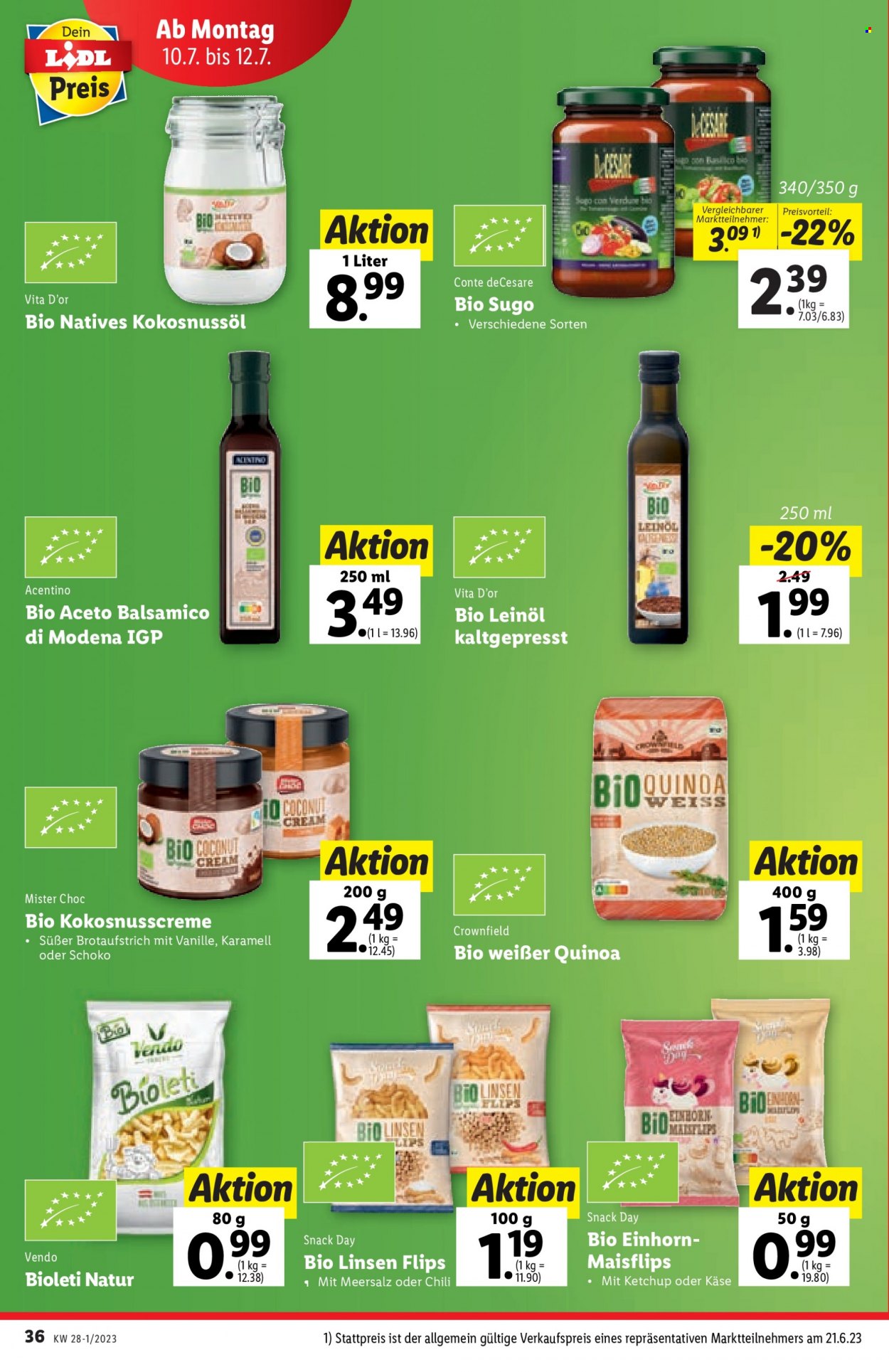 Angebote Lidl - 6.7.2023 - 12.7.2023. Seite 38