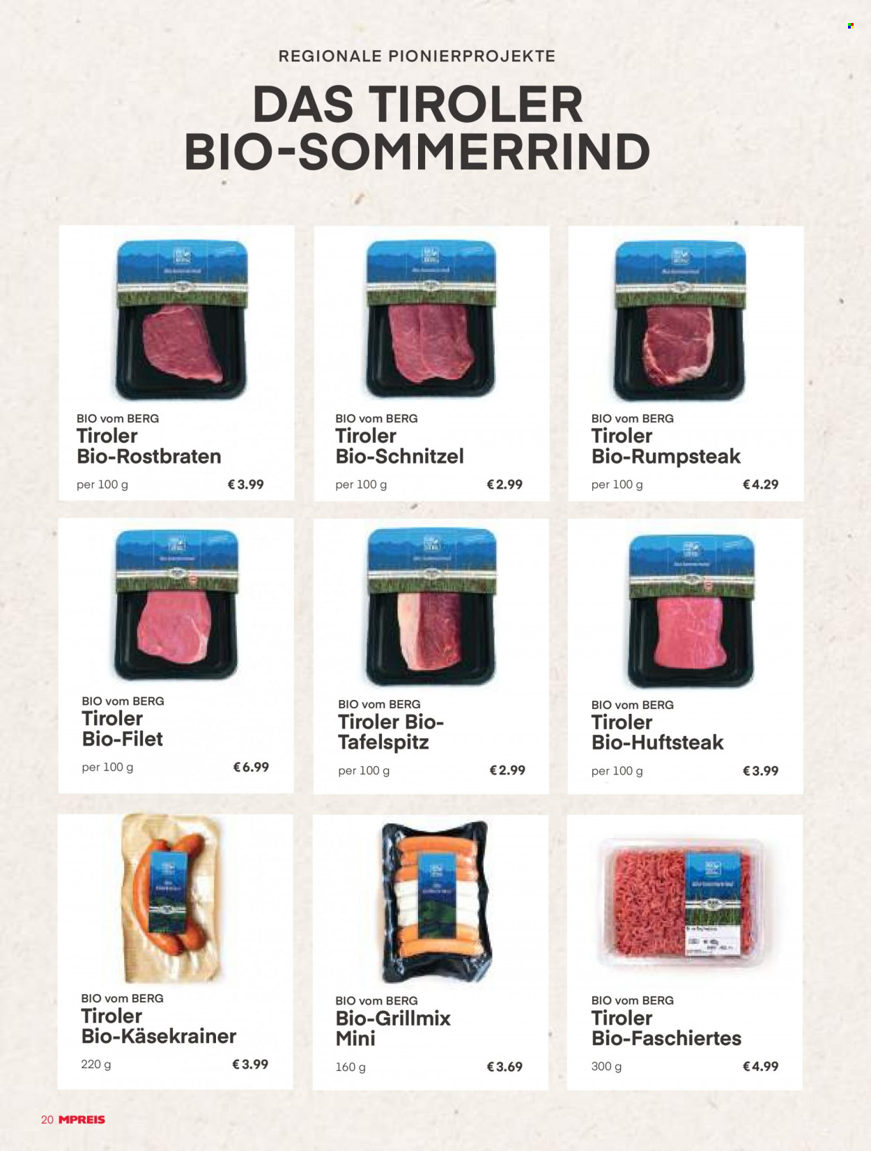 Angebote MPREIS - 3.7.2023 - 9.7.2023. Seite 20