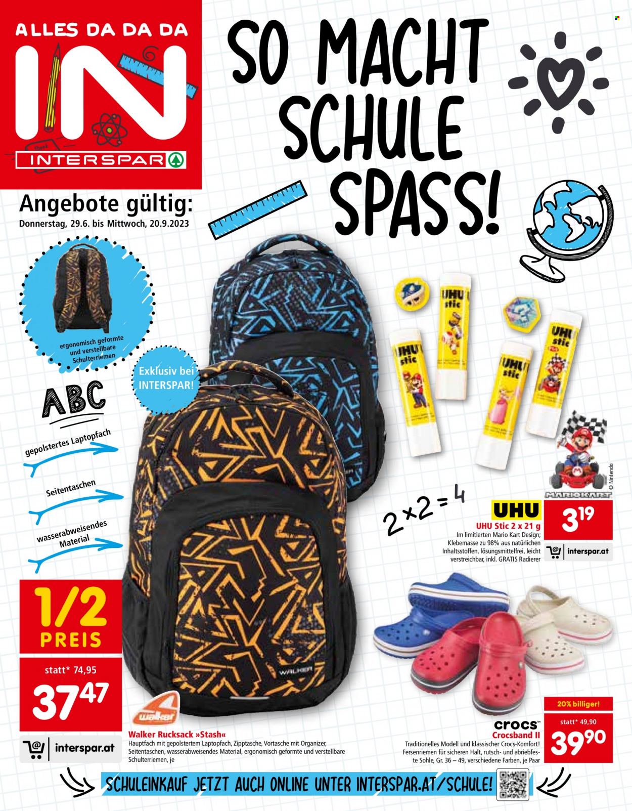 Angebote INTERSPAR - 29.6.2023 - 20.9.2023. Seite 1