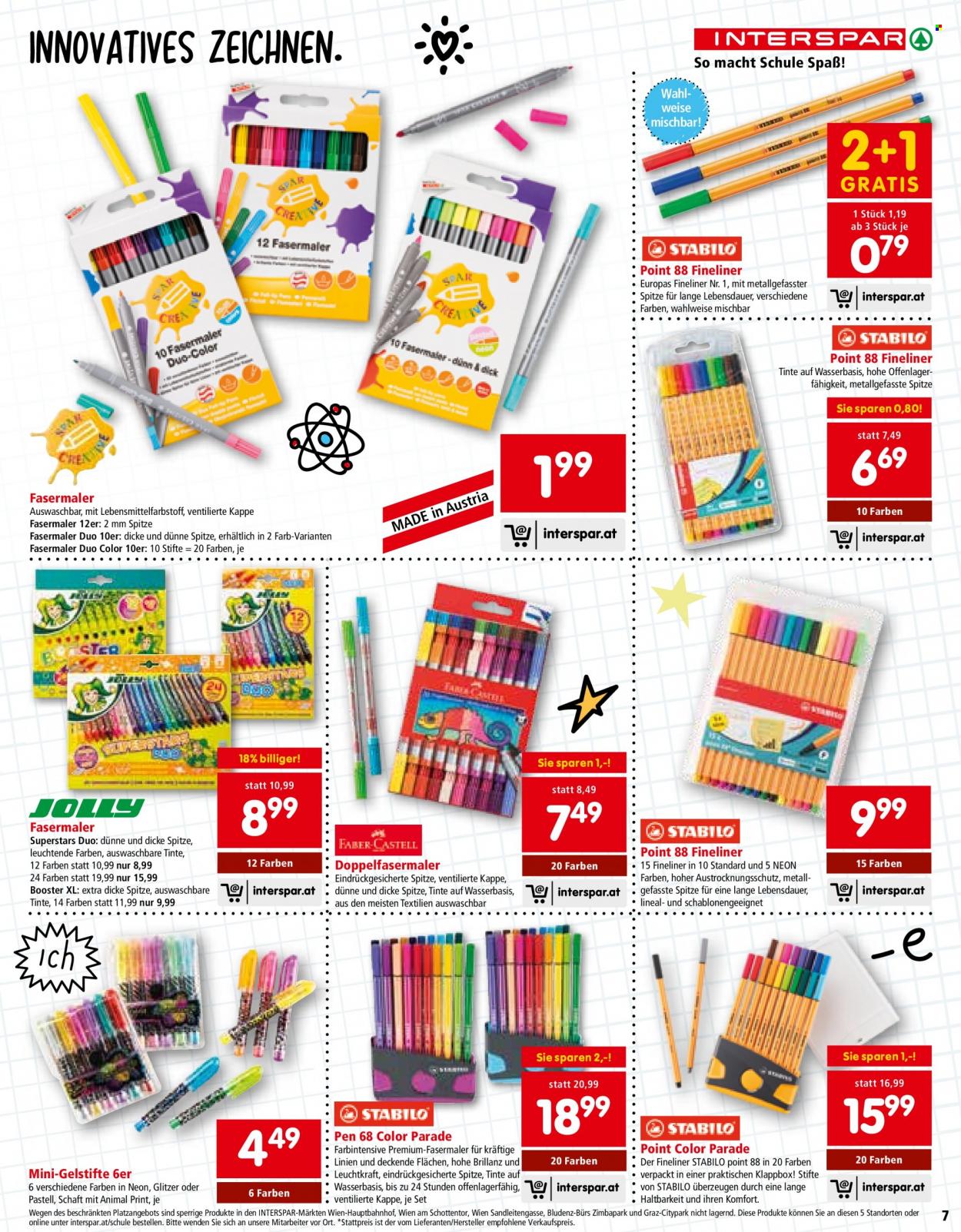 Angebote INTERSPAR - 29.6.2023 - 20.9.2023. Seite 7