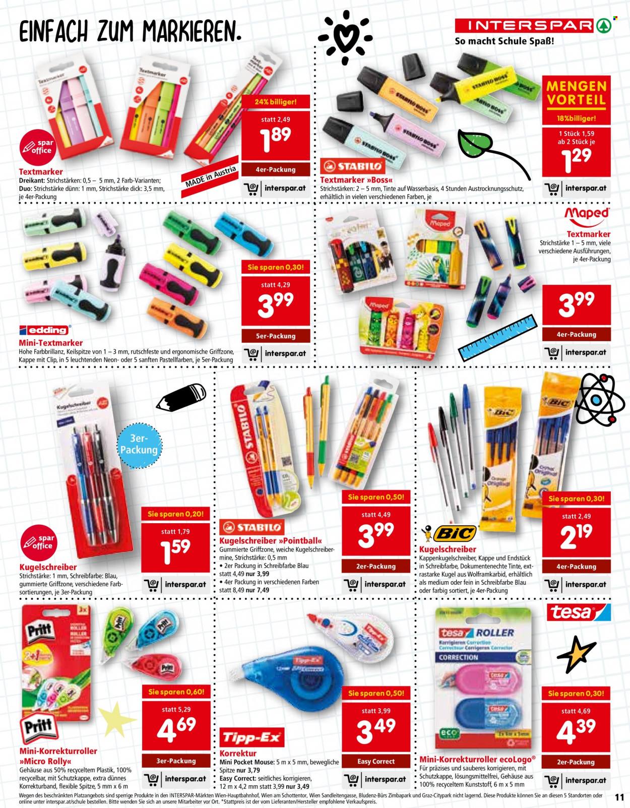 Angebote INTERSPAR - 29.6.2023 - 20.9.2023. Seite 11