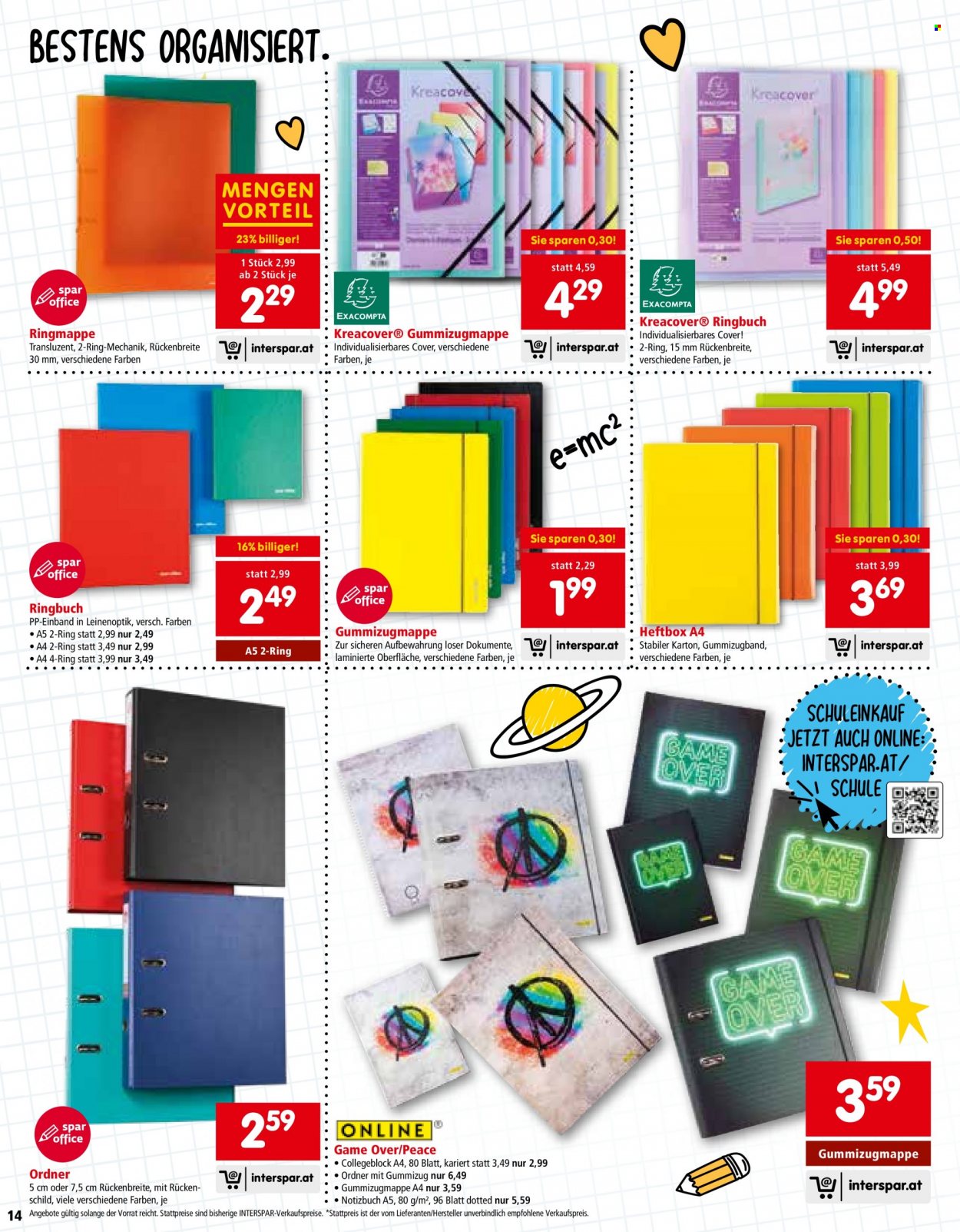 Angebote INTERSPAR - 29.6.2023 - 20.9.2023. Seite 14