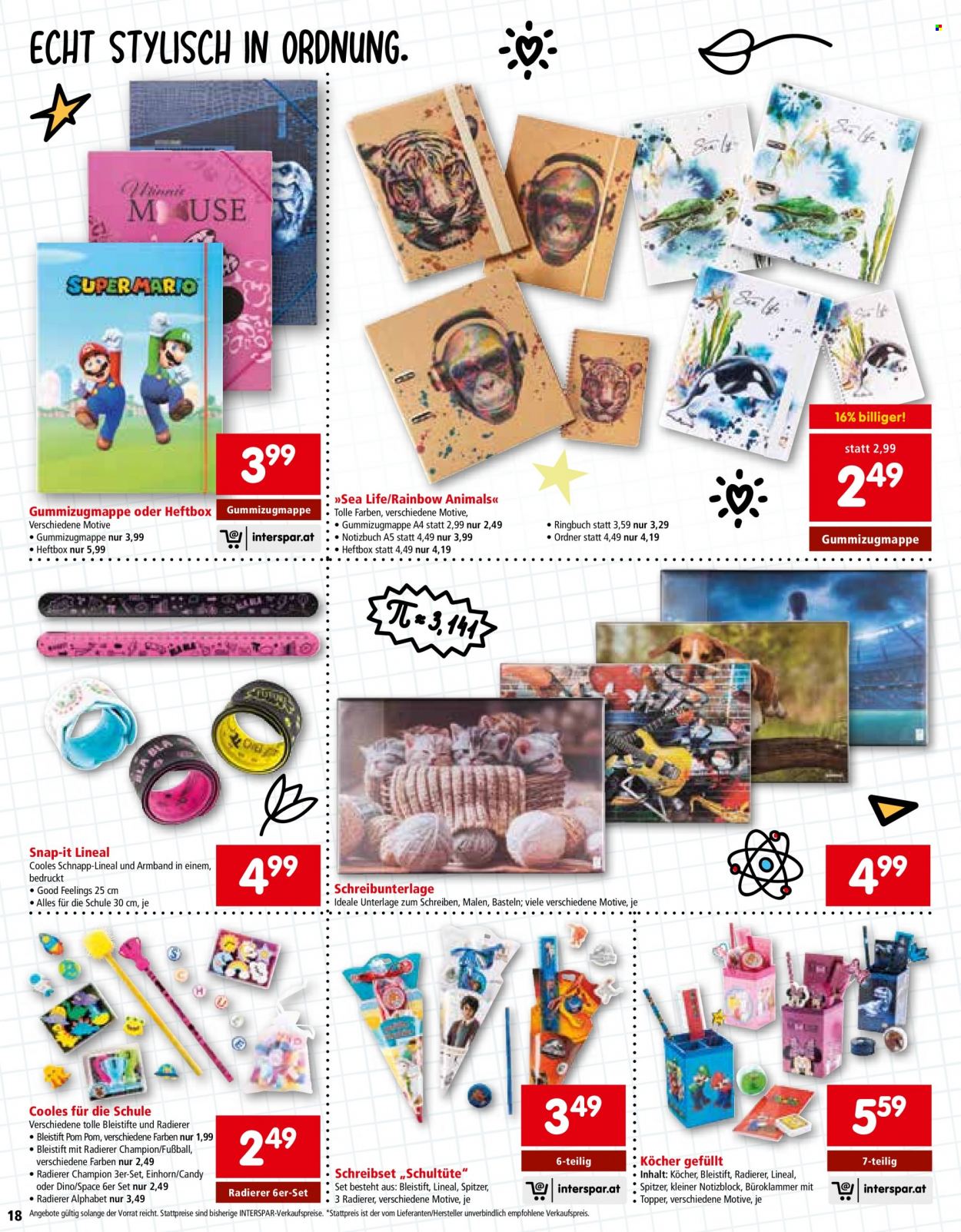 Angebote INTERSPAR - 29.6.2023 - 20.9.2023. Seite 18