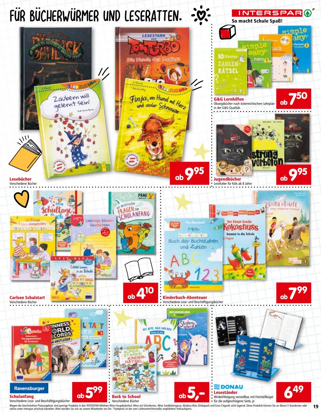 Angebote INTERSPAR - 29.6.2023 - 20.9.2023. Seite 19