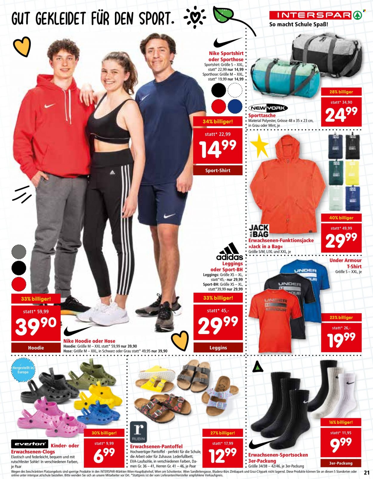 Angebote INTERSPAR - 29.6.2023 - 20.9.2023. Seite 21
