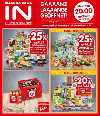 Volantino INTERSPAR - 6/7/2023 - 19/7/2023.
