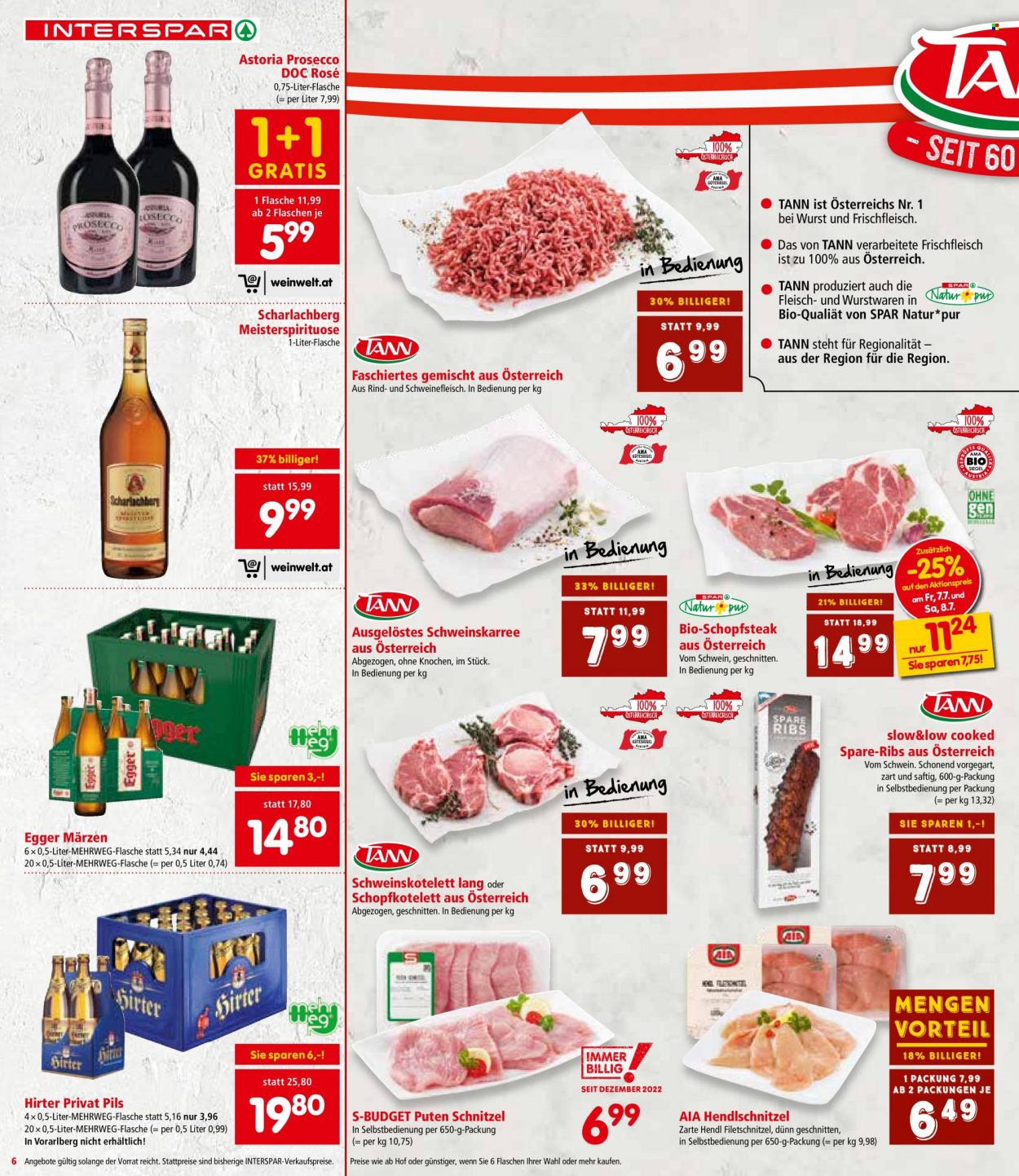 Angebote INTERSPAR - 6.7.2023 - 19.7.2023. Seite 6