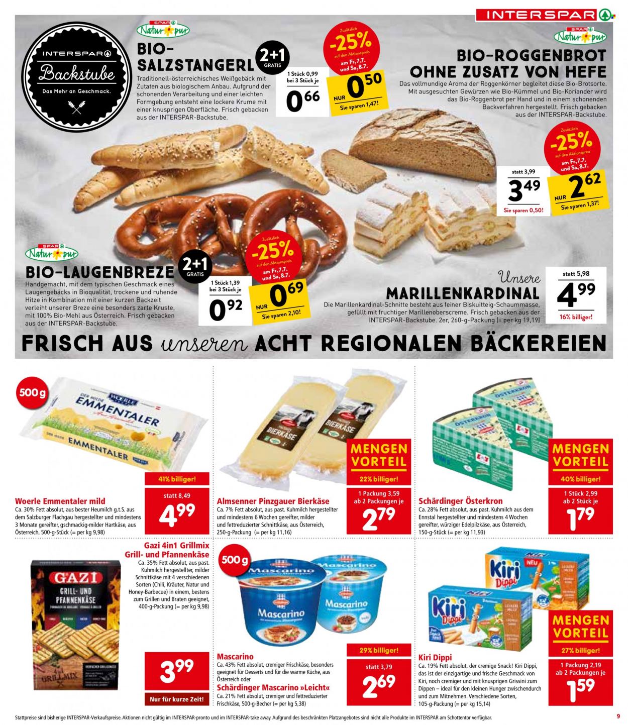 Angebote INTERSPAR - 6.7.2023 - 19.7.2023. Seite 9