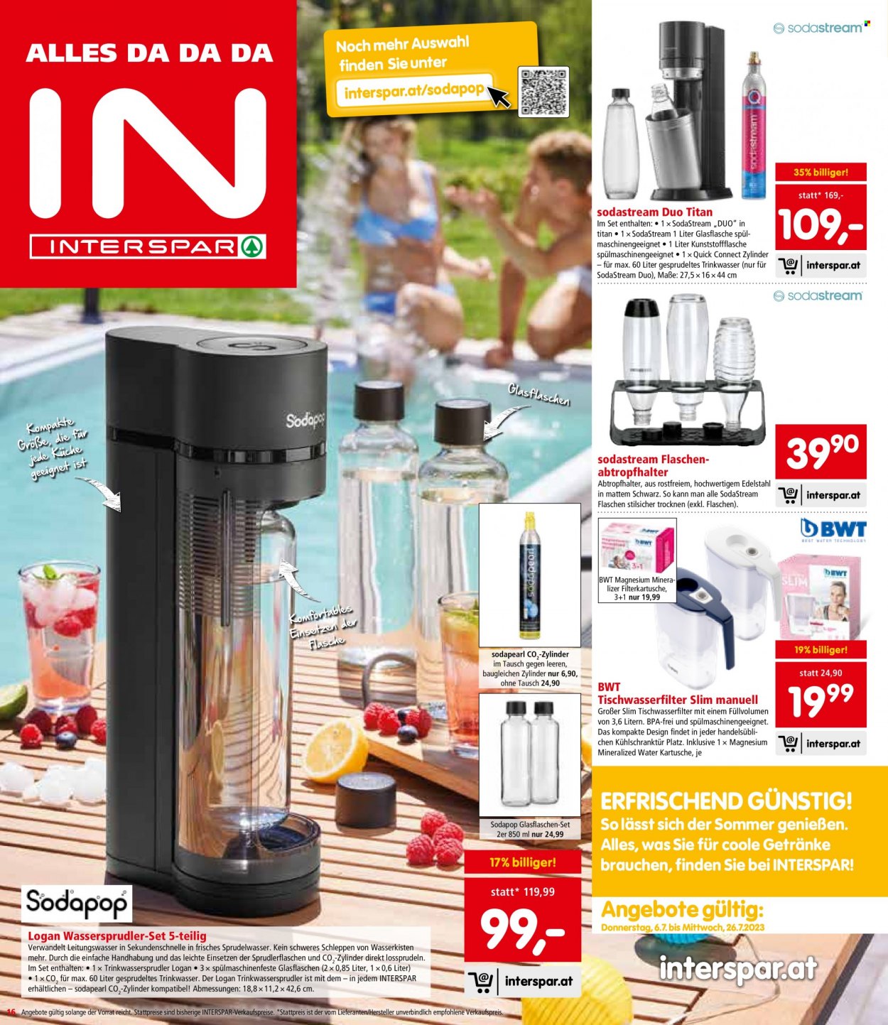 Angebote INTERSPAR - 6.7.2023 - 19.7.2023. Seite 16