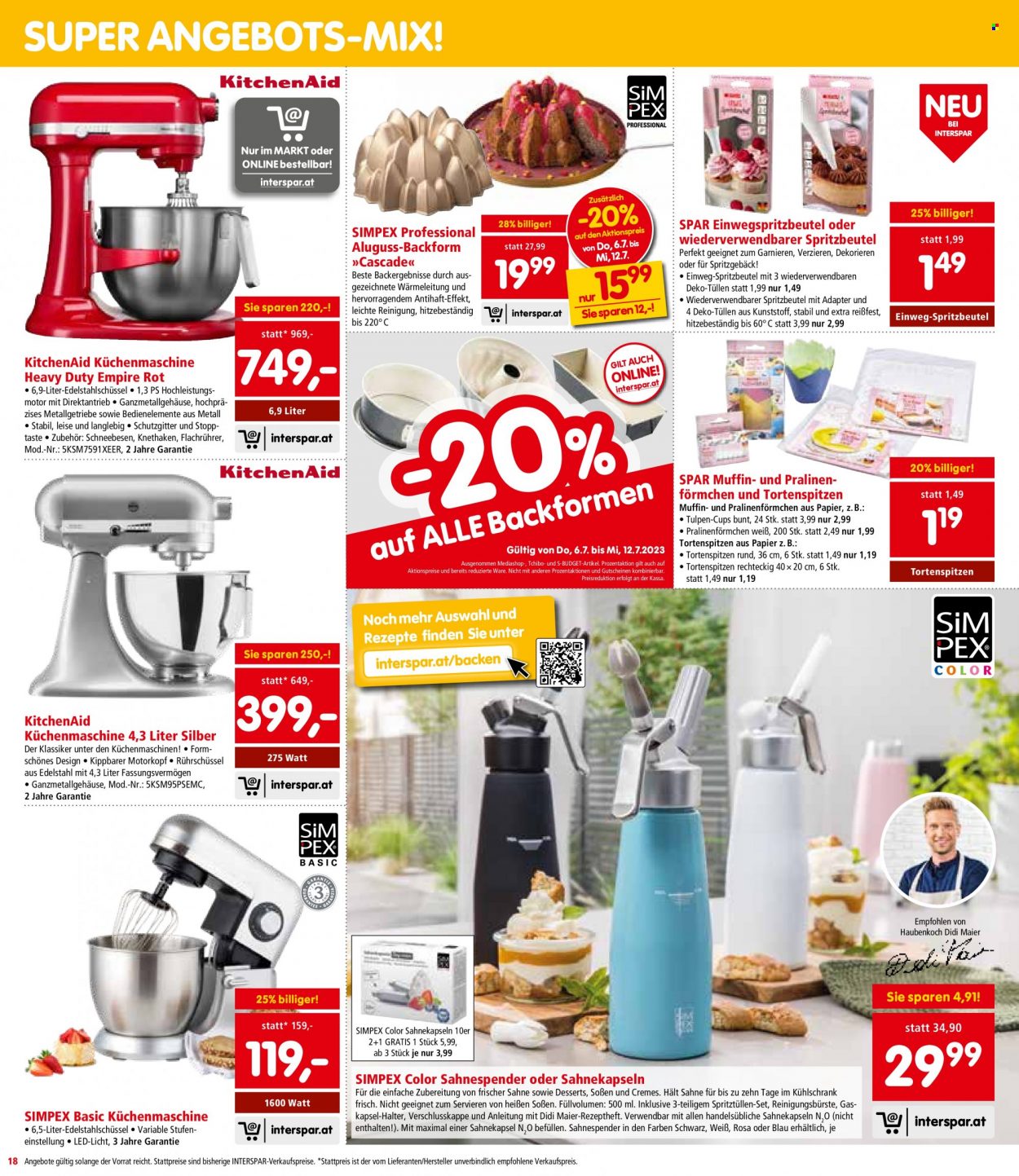 Angebote INTERSPAR - 6.7.2023 - 19.7.2023. Seite 18