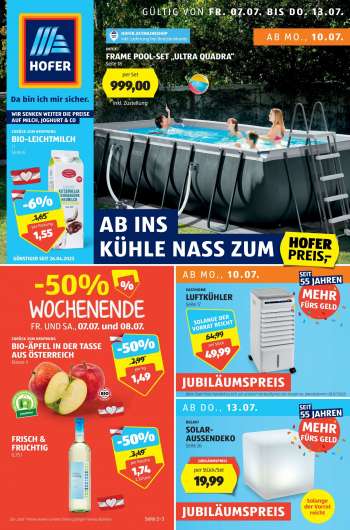 HOFER Flugblatt • Ab Freitag, 28.7. bis Donnerstag, 3.8.2023