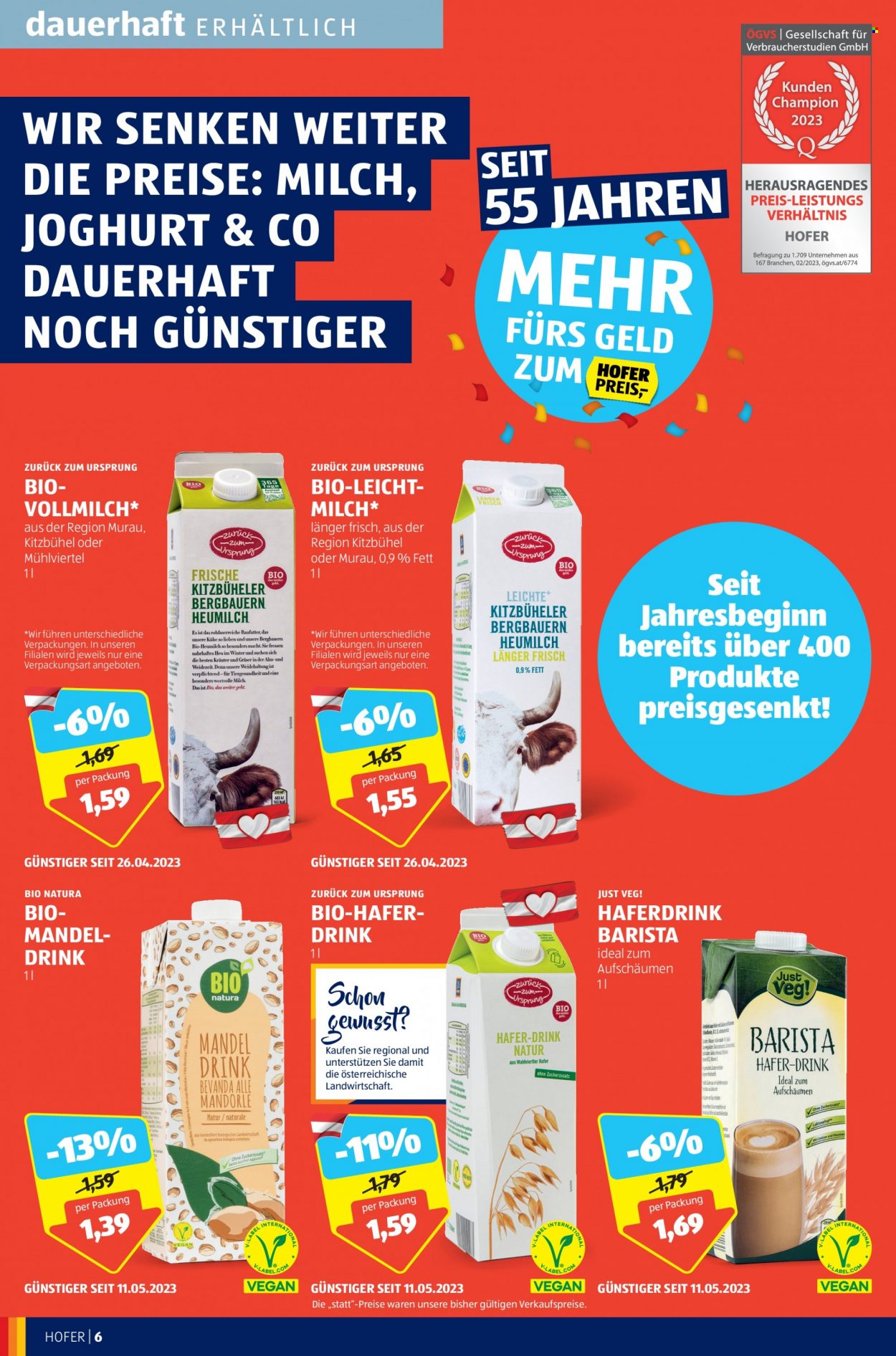Angebote Hofer - 7.7.2023 - 13.7.2023. Seite 6