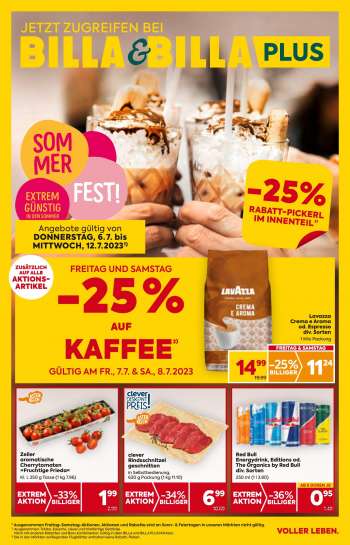 Angebote Billa - 6.7.2023 - 12.7.2023.