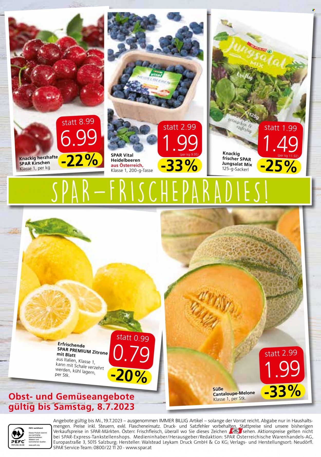 Angebote INTERSPAR - 6.7.2023 - 19.7.2023. Seite 20