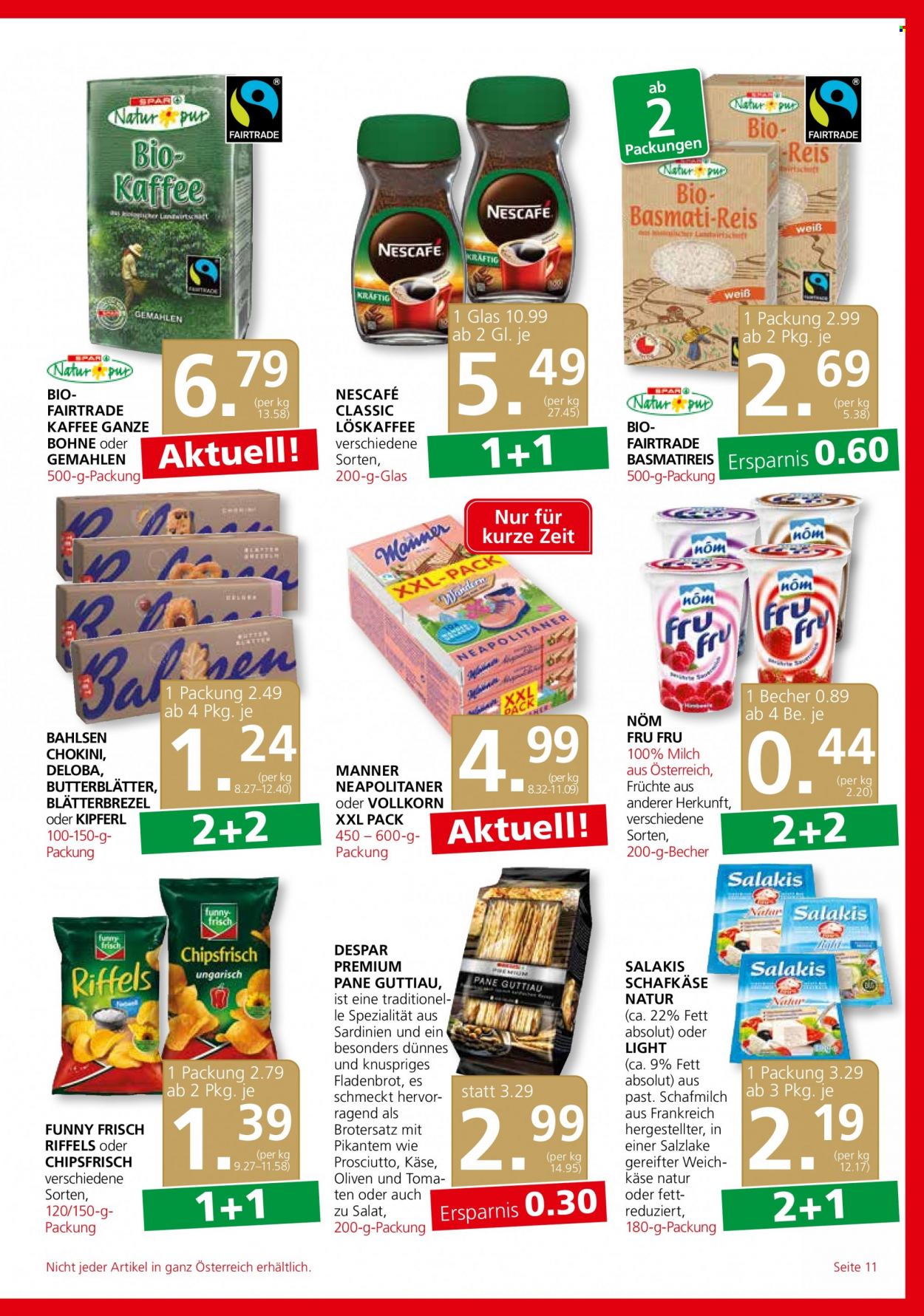 Angebote SPAR - 6.7.2023 - 19.7.2023. Seite 11