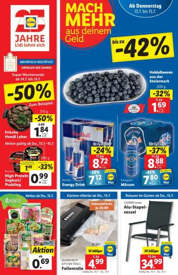 Angebote Lidl - 13.7.2023 - 19.7.2023.