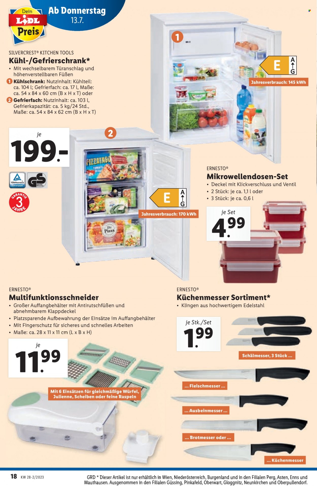 Angebote Lidl - 13.7.2023 - 19.7.2023. Seite 18