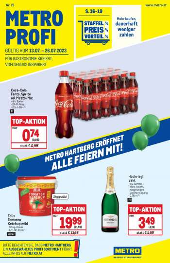 Angebote Metro - 13.7.2023 - 26.7.2023.