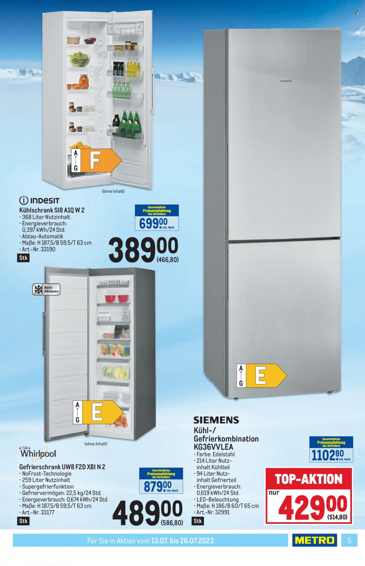 Angebote Metro - 13.7.2023 - 26.7.2023. Seite 5